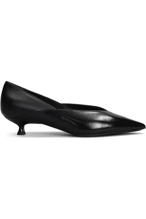 MARC ELLIS Zapatillas de piel con tacón de 35mm