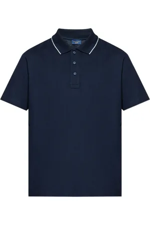 Paul & Shark Playera tipo polo con ribete en contraste