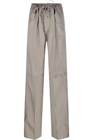 DARKPARK Pantalones con motivo de rayas diplomáticas
