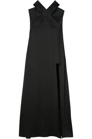 GENNY Vestido largo con detalle X