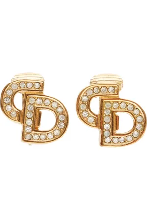 Dior Aretes con logo 1990-2015