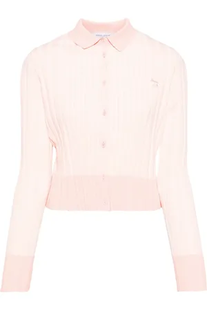 Maison Kitsuné Cárdigan de canalé con parche de zorro bebé
