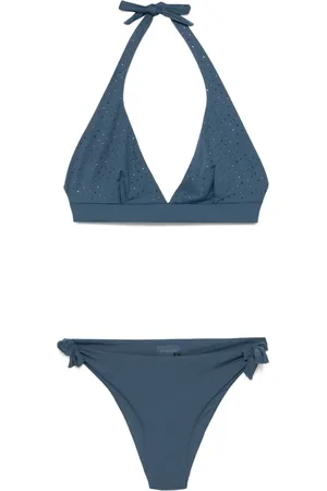 FISICO Bikini con detalles de strass
