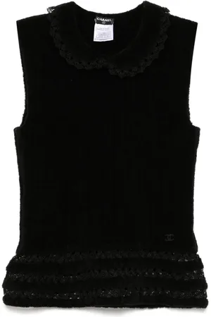 CHANEL Top sin mangas 2002