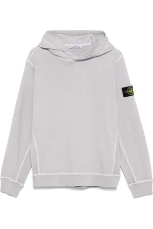 Stone Island Hoodie con distintivo Compass