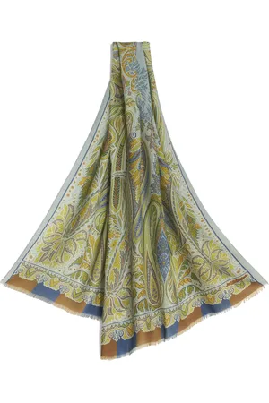 Etro Mascada con estampado de cachemira