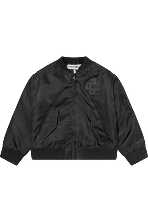 The Couture Club Chamarra bomber con aplique del logo