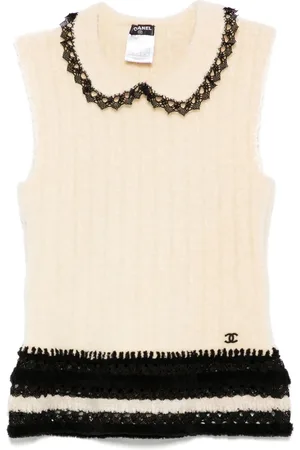 CHANEL Top sin mangas 2002