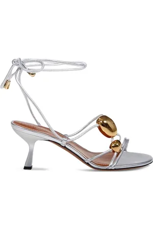 ZIMMERMANN Sandalias Gleam con tacón de 65mm