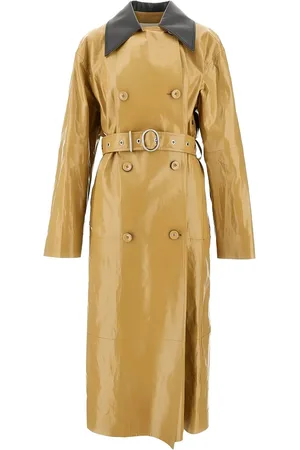 Jil Sander Gabardina con acabado revestido