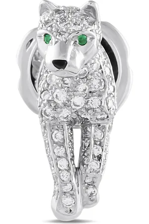 Cartier Broche Panthère en platino con diamante