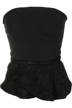 Lethicia Bronstein Top strapless Alexa con paneles