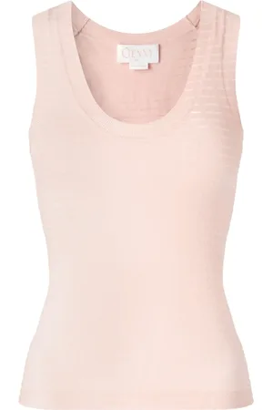 GENNY Camiseta con rayas estampadas