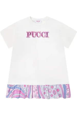 PUCCI Junior Vestido estampado