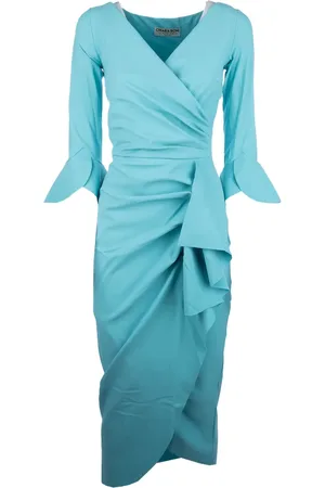 CHIARA BONI Vestido midi con diseño drapeado