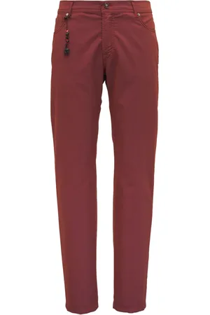MARCO PESCAROLO Pantalones rectos con dije