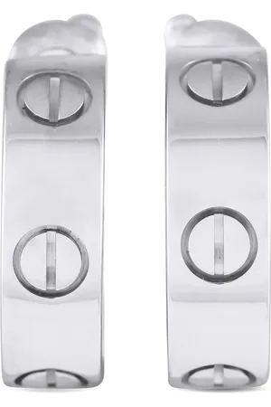 Cartier Arracadas Love en oro blanco de 18kt