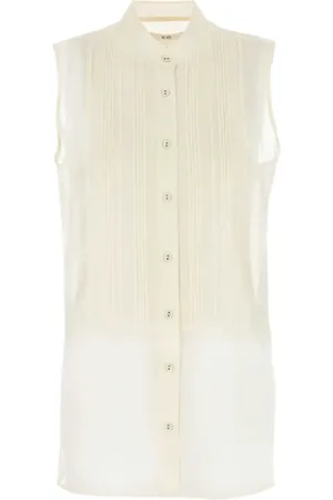 CO Blusa transparente n botones