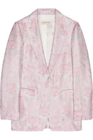 DRIES VAN NOTEN Blazer con estampado floral