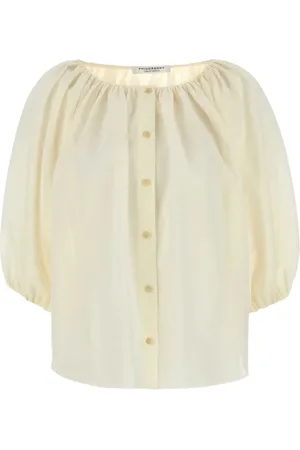 Serafini Blusa con cuello barco