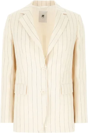 PT Torino Blazer con motivo de rayas diplomáticas
