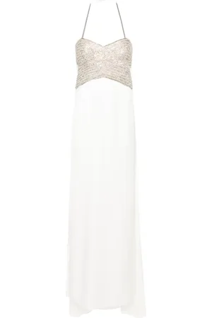 GENNY Vestido con detalles de cristal y aberturas