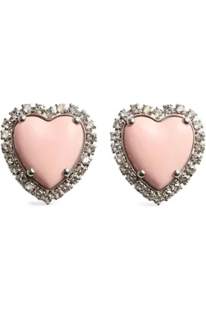 VALENTINO GARAVANI Aretes de clip Coeur Hyperbole