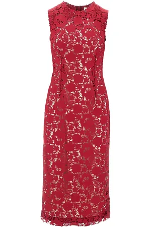 P.A.R.O.S.H. Vestido sin mangas con encaje floral
