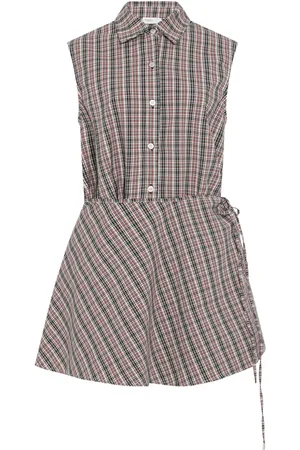 ROSETTA GETTY Camisa con rayas estampadas