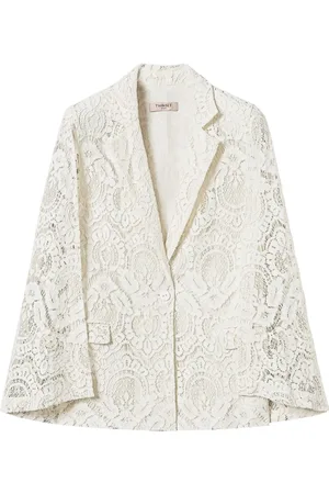 Twin-Set Blazer de encaje