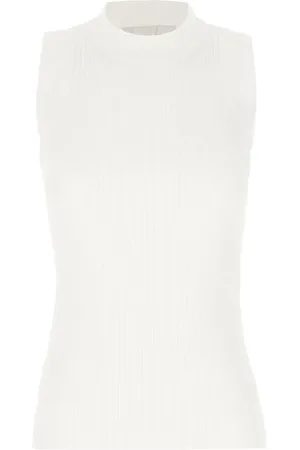 Sportmax Camiseta tejida de canalé