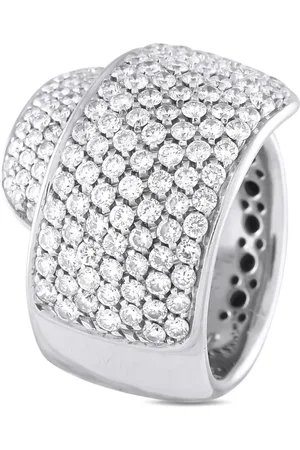 Damiani Anillo en oro blanco de 18kt con diamante