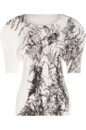 Issey Miyake Top Pressed Flora Pleats