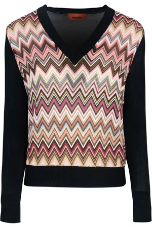 Missoni Suéter tejido en zigzag
