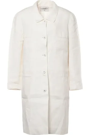 CHANEL Abrigo con botones 1990