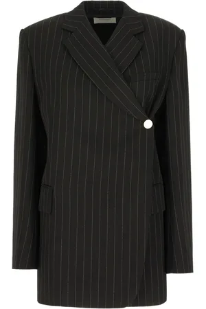 Sportmax Blazer con motivo de rayas