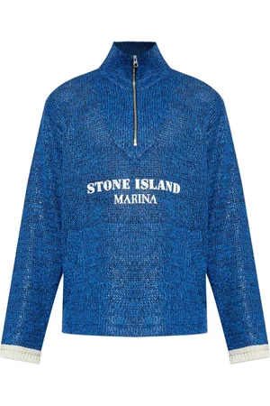 Stone Island Sudadera con logo bordado