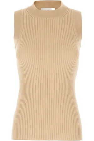 Sportmax Camiseta tejida de canalé