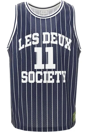 Les Deux Camiseta con rayas estampadas