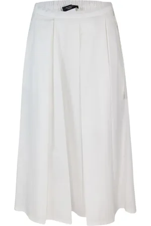Max Mara Falda midi con diseño plisado