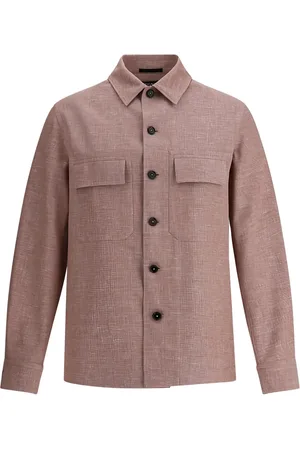 Ermenegildo Zegna Sobrecamisa con bolsillos y solapa