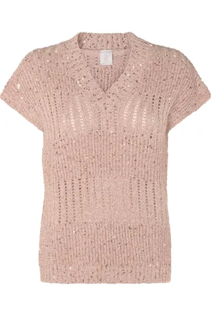 ELEVENTY Top con detalles de lentejuelas
