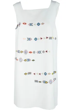 ERMANNO SCERVINO Vestido sin mangas bordado
