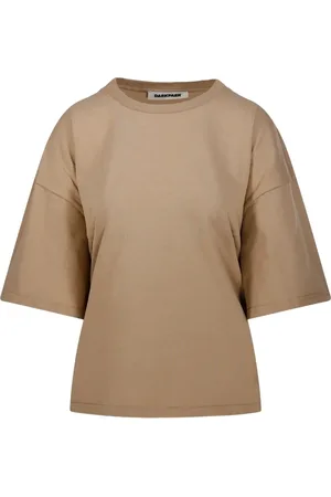 DARKPARK Playera con detalle fruncido