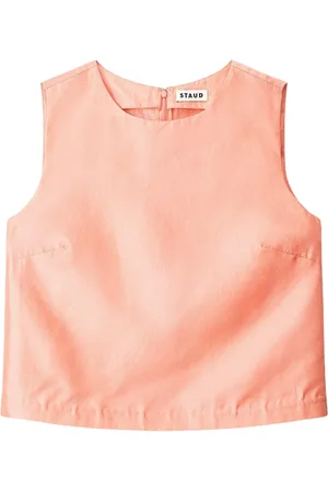 Staud Top de seda Cassia