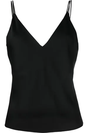 Calvin Klein Top de tirantes finos con cuello en V