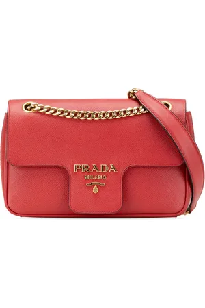 Prada Bolsa crossbody Saffiano Pattina Chain 2000-2024