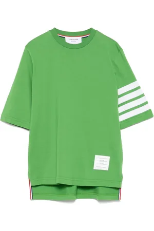 Thom Browne Playera con motivo 4 Bar Stripes en tela de jersey