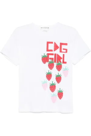 Comme des Garçons Playera con estampado gráfico