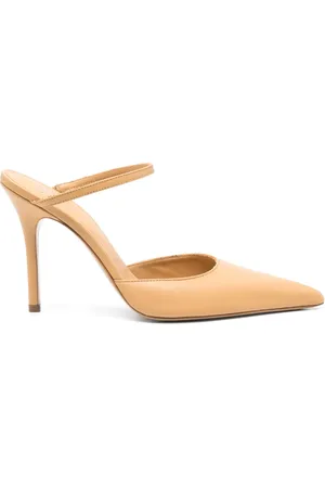 Gia Borghini Mules The Point Nude con tacón 100mm